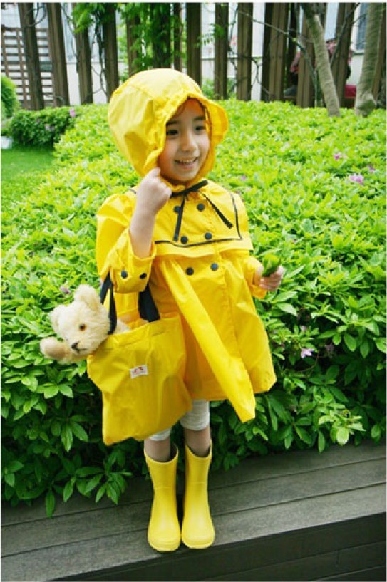   100 %   Ƽ ٶ   Ʈ     Ʈ   Ʈ /100% Original Rainwear for Kids Single Hide Anti Wind Waterproof Raincoat Prince